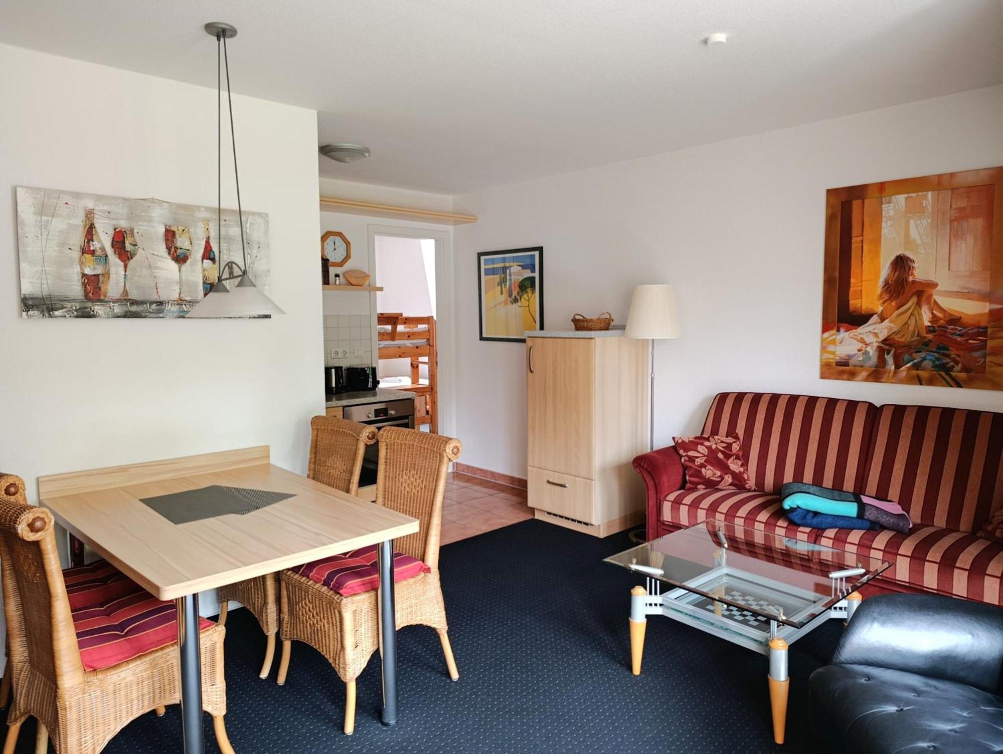 Apartment mit 2 Schlafzimmern mit Balkon und Terrasse